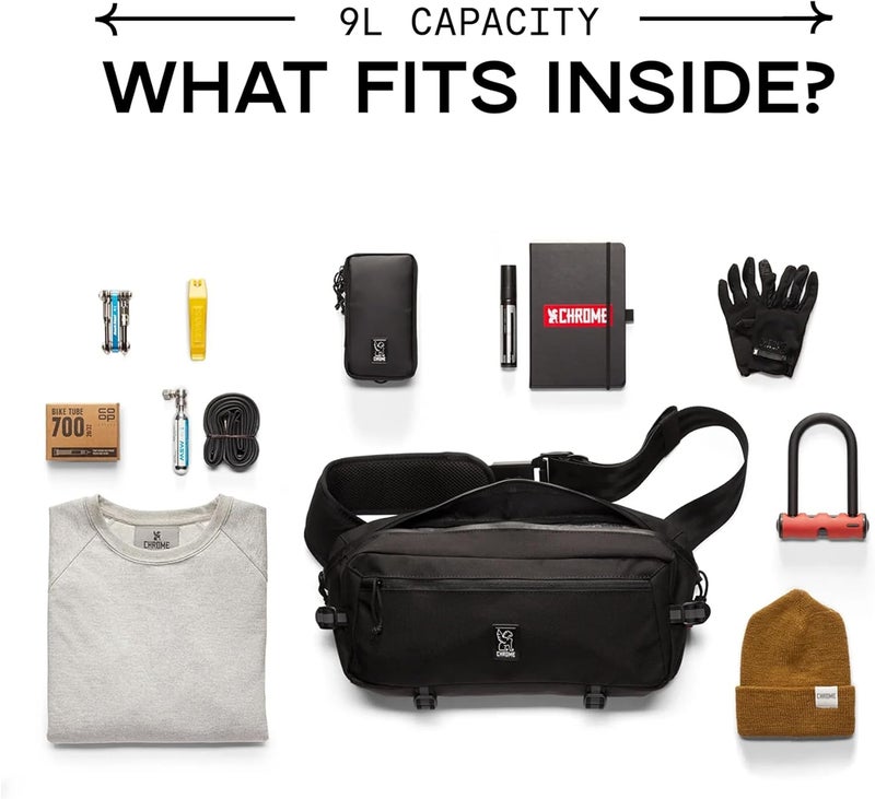 chrome Industries Kadet Sling Messenger Bag – Crossbody Backpack for Women and Men w/Quick Release Buckle - Image 3